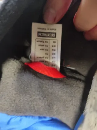 Chaqueta niño Quechua gris y negra