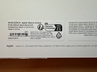 Apple Watch 41mm. Pride 2023 Sport Band S/M