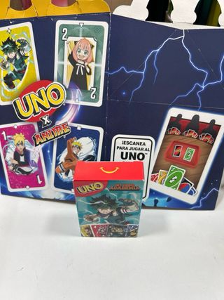 UNO My Hero Academia Deku McDonald's