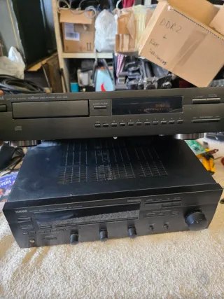 Yamaha RX-V390RDS + Reproductor CDX-390
