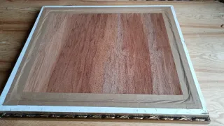 2 Cuadros Vintage Florales con Marco Dorado