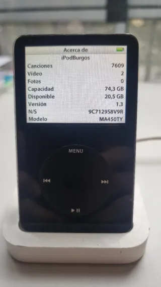 iPod classic Video 5.5G 80GB "Enhanced" - una Joya