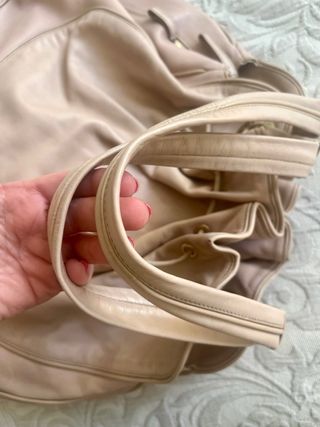 Bolso Bvlgari Piel Rosa Beige