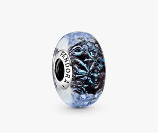 Pandora Charm Cristal Murano Azul