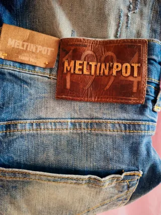 Jeans Meltin'Pot Uomo W29 L32 Loose Fit
