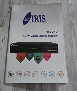 Decodificador Iris 9800 HD