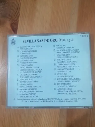 Sevillanas de Oro Vol. 1-2 CD