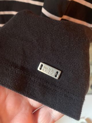 Maglia Krizia donna righe con perle