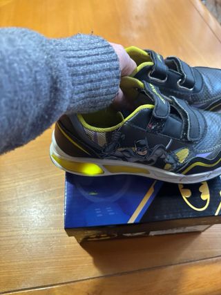 Scarpe Batman bimbo con luci