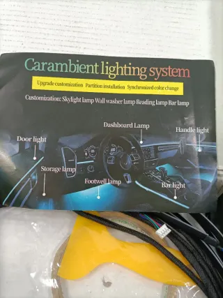 Kit 6 en 1 Luces LED Interior Coche