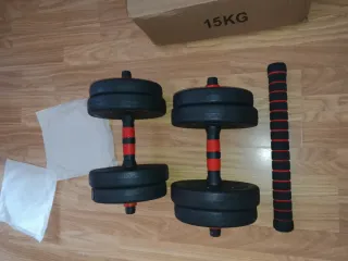 Mancuernas Ajustables 15kg Nuevas