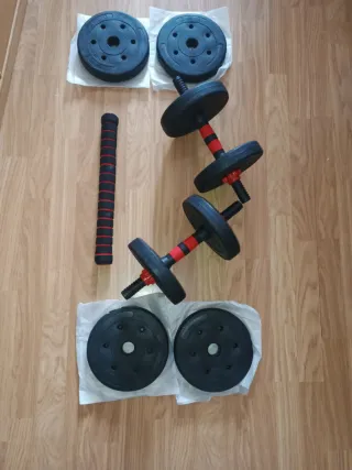 Mancuernas Ajustables 15kg Nuevas