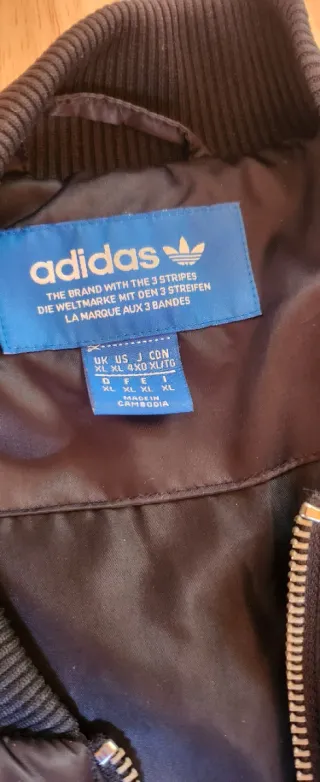 Chaqueta Adidas Originals Bomber Negra