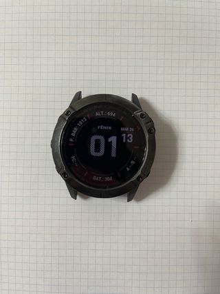 Garmin Fenix 6X Sapphire Negro