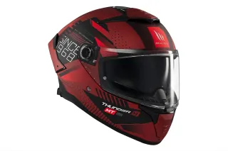 Casco Integral MT Thunder 4 SV Luminence Rojo Mate