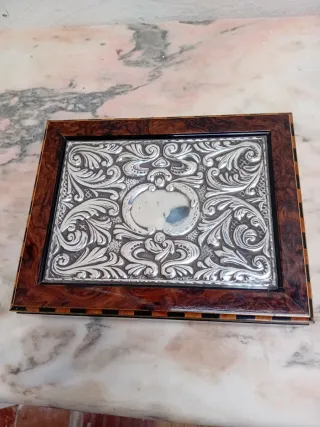 Joyero Madera y Plata Contrastada 925