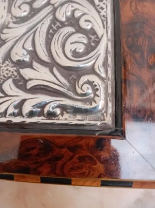 Joyero Madera y Plata Contrastada 925