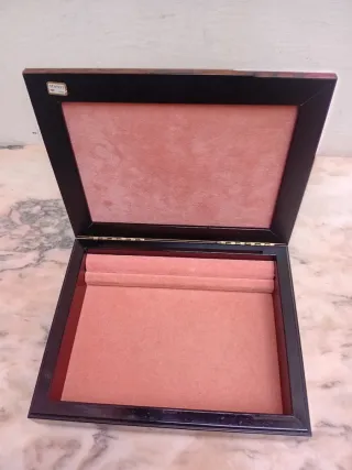 Joyero Madera y Plata Contrastada 925