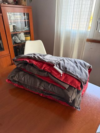 Colcha o funda nórdica reversible