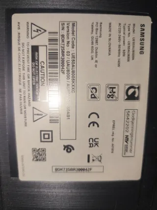 TV Samsung 50 pulgadas Reacondicionada Pantalla Nu