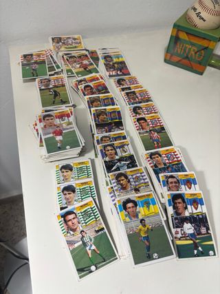 Lote 372 cromos Liga 90/91 + 11 cromos 94/95
