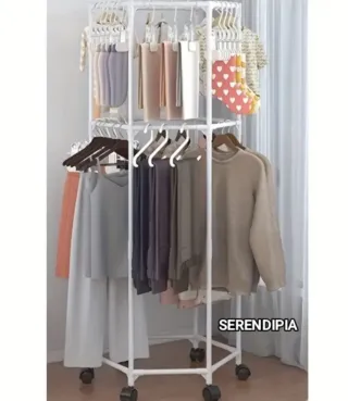 PERCHERO, ORGANIZADOR HEXAGONAL TALLA GRANDE.
