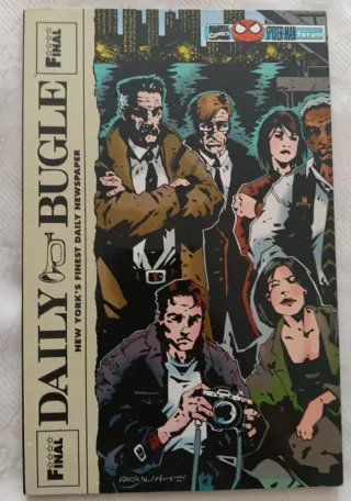 Spiderman presenta Daily Bugle