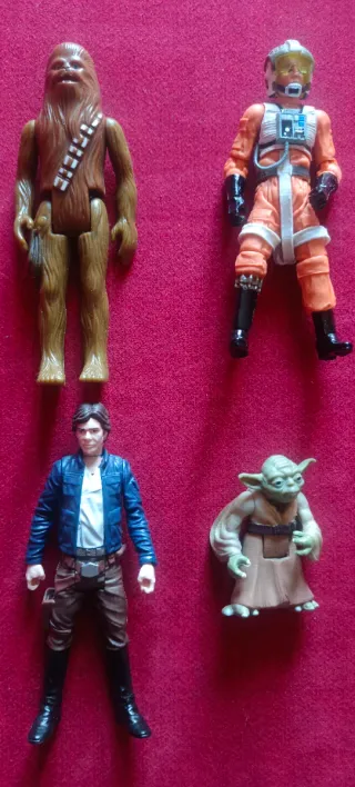 Lote 4 figuras Star Wars
