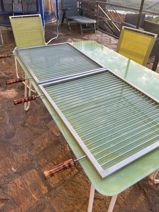 Parrilla de inoxidable REFORZADA Marca Profher