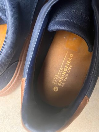 Zapatillas Springfield Hombre Azul Marino