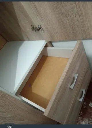 Armario 3 puertas y con 3 cajones de 1,80 alto.