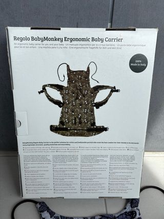Mochila Portabebés ergonómica Baby Monkey Regolo