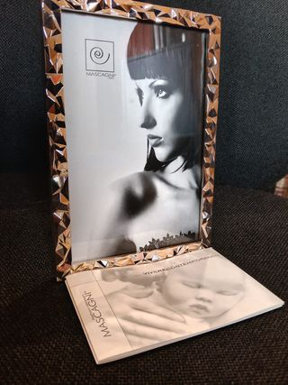 Cornice Mascagni 10x15 Rilievo in acciaio