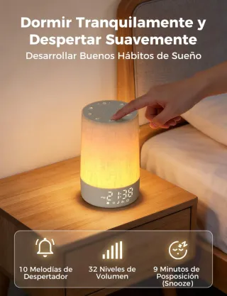 LIORQUE Despertador Amanecer Luz Natural