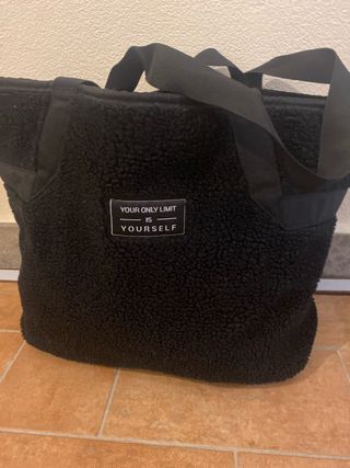 Borsa Teddy Nera Grande
