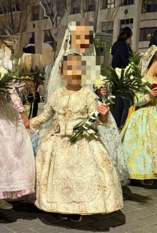Traje Fallera Niña 2-3 Años