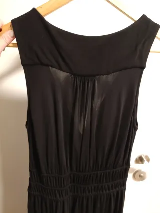 Vestido negro corto fiesta Massimo Dutti