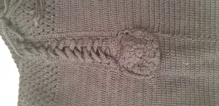 Shorts crochet negro talla M