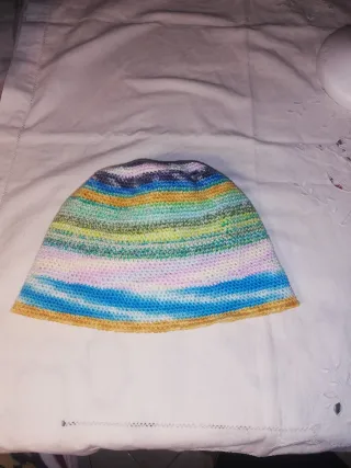 Cappello pescatore donna floreale