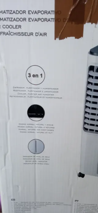 EOLO Climatizador Evaporativo Aire Cooler