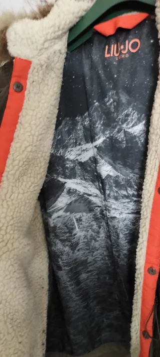 Parka Liu Jo uomo verde