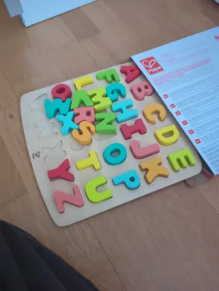 Puzzle Hape Abecedario Madera