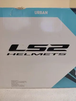 Casco de moto LS2 negro