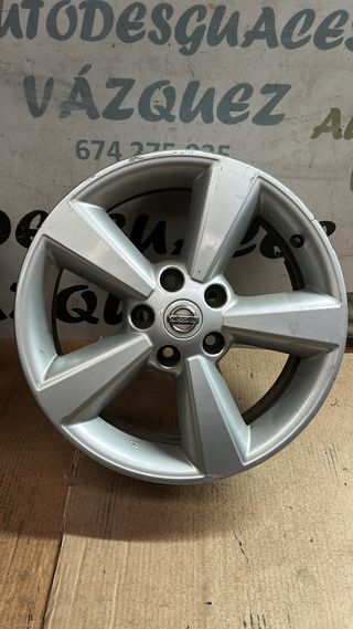Llantas aluminio en 17 pulgadas Nissan Qashqai