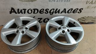Llantas aluminio en 17 pulgadas Nissan Qashqai