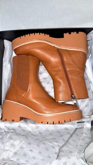 Botines Mujer REGARDE LE CIEL Marrones