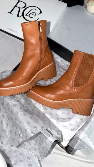 Botines Mujer REGARDE LE CIEL Marrones