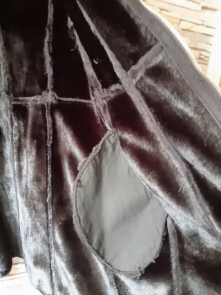 Montone nero donna Benetton