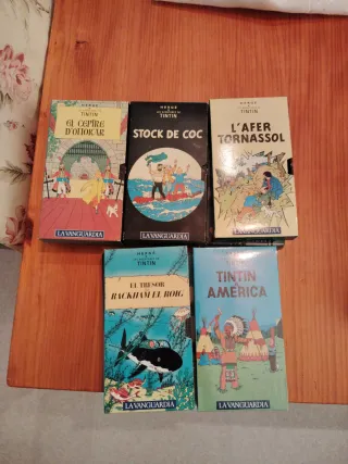 Películas VHS Tintín Colección Completa