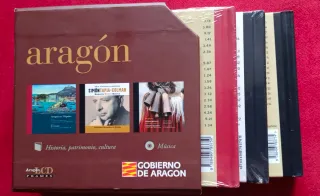 Colección CDs + libros Historia de Aragón